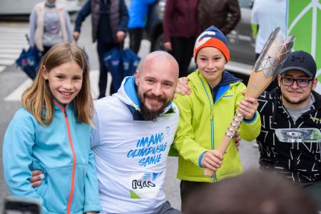 FOTO  Slovenske olimpijske sanje ponesli širom naše občine 119
